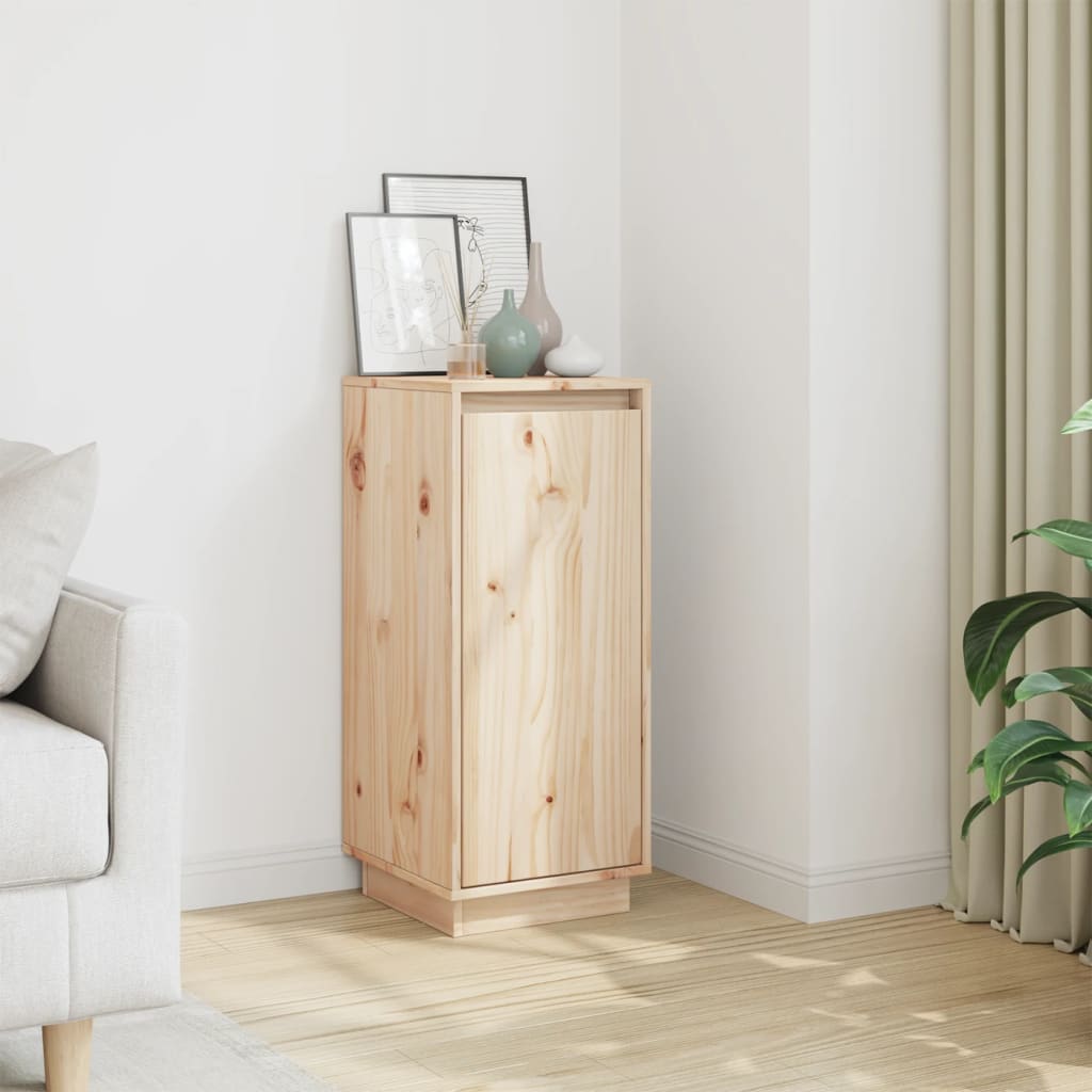 Sideboard 31.5X34X75 Cm Solid Wood Pine