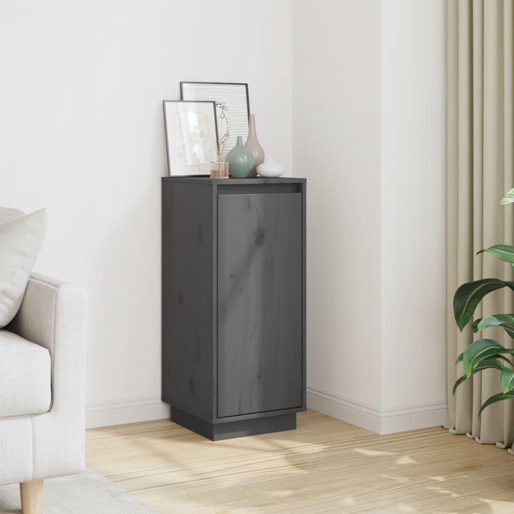 Sideboard 31.5X34X75 Cm Solid Wood Pine