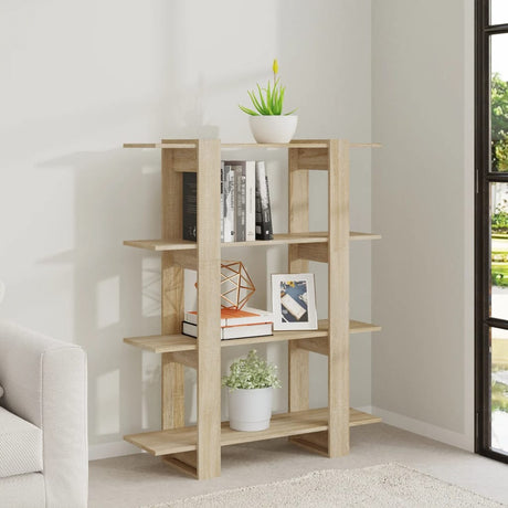 Book Cabinet/Room Divider 100X30X123.5 Cm
