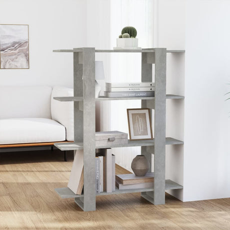 Book Cabinet/Room Divider 100X30X123.5 Cm