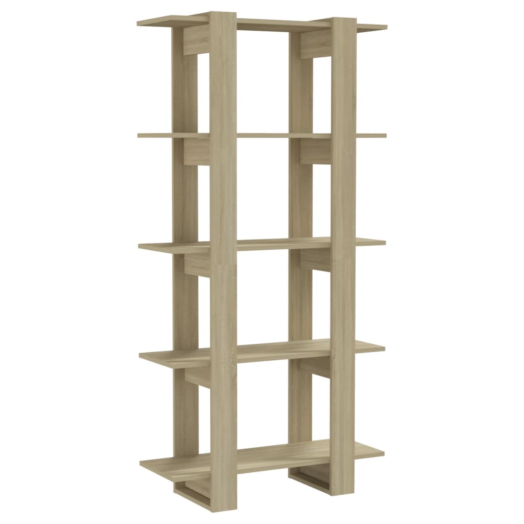 Book Cabinet/Room Divider 80X30X160 Cm Engineered Wood