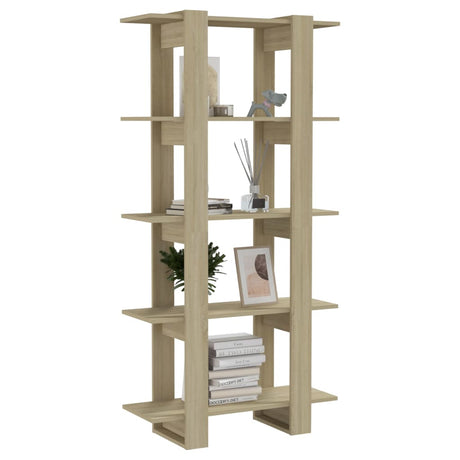 Book Cabinet/Room Divider 80X30X160 Cm Engineered Wood