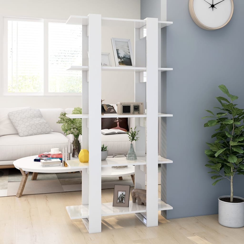 Book Cabinet/Room Divider 80X30X160 Cm Engineered Wood