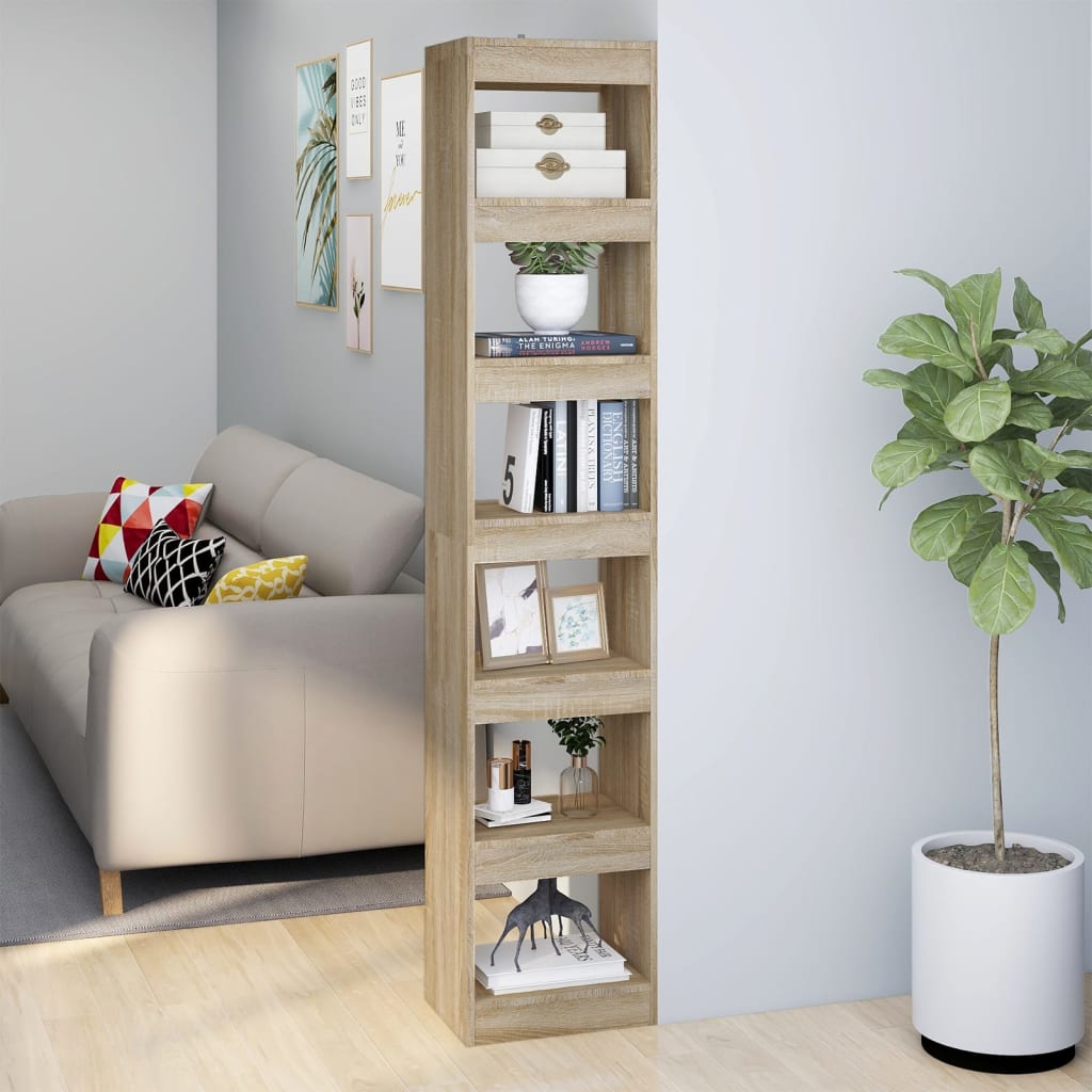 Book Cabinet/Room Divider 40X30X198 Cm