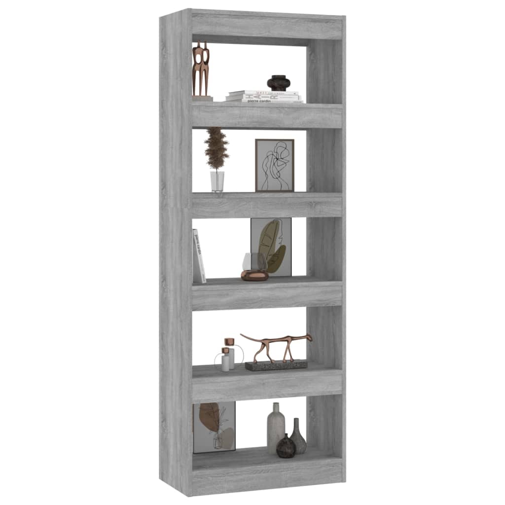 Book Cabinet/Room Divider 60X30X166 Cm Engineered Wood
