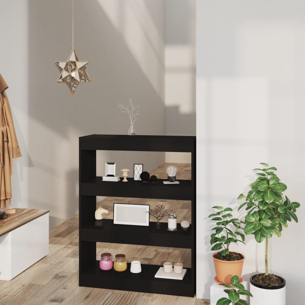 Book Cabinet/Room Divider 80X30X103 Cm Engineered Wood