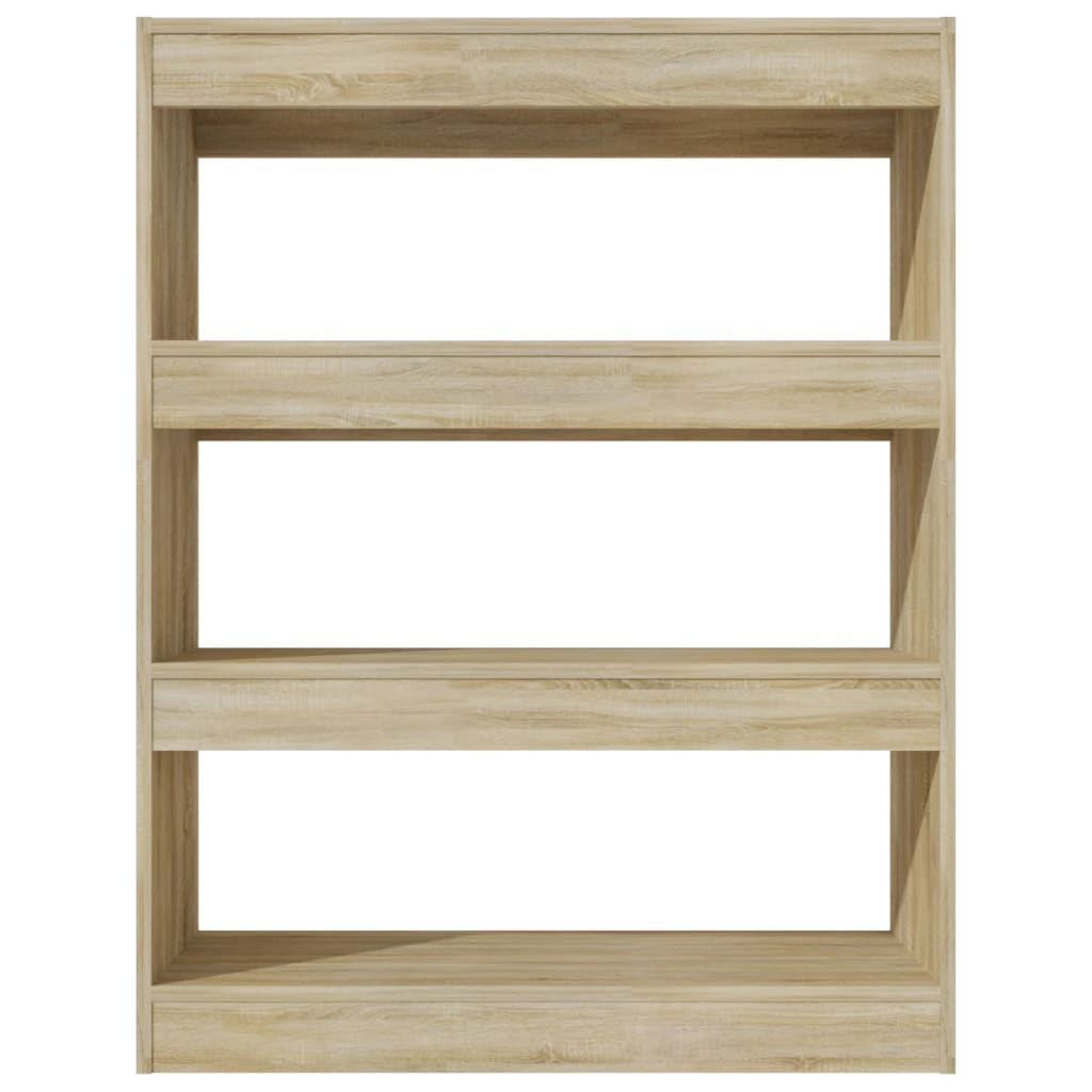 Book Cabinet/Room Divider 80X30X103 Cm Engineered Wood