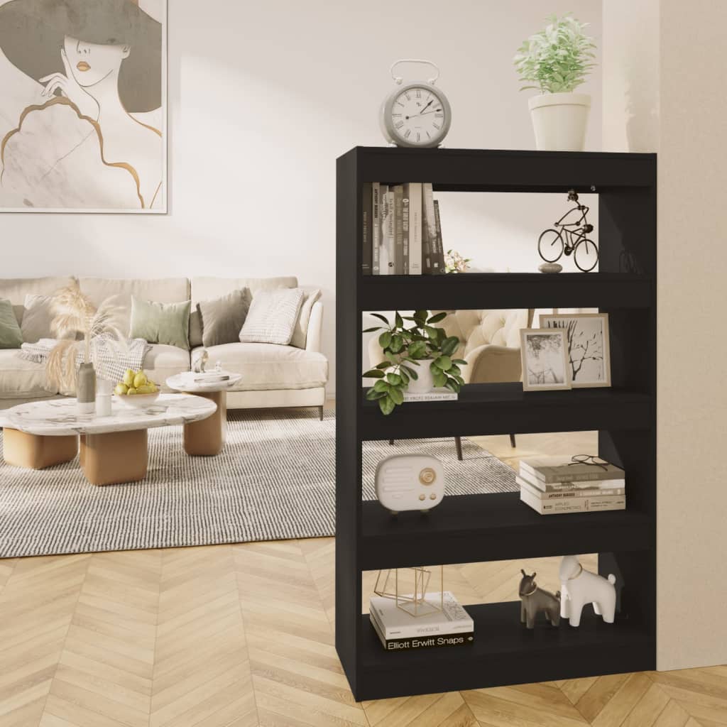 Book Cabinet/Room Divider 80X30X135 Cm Engineered Wood