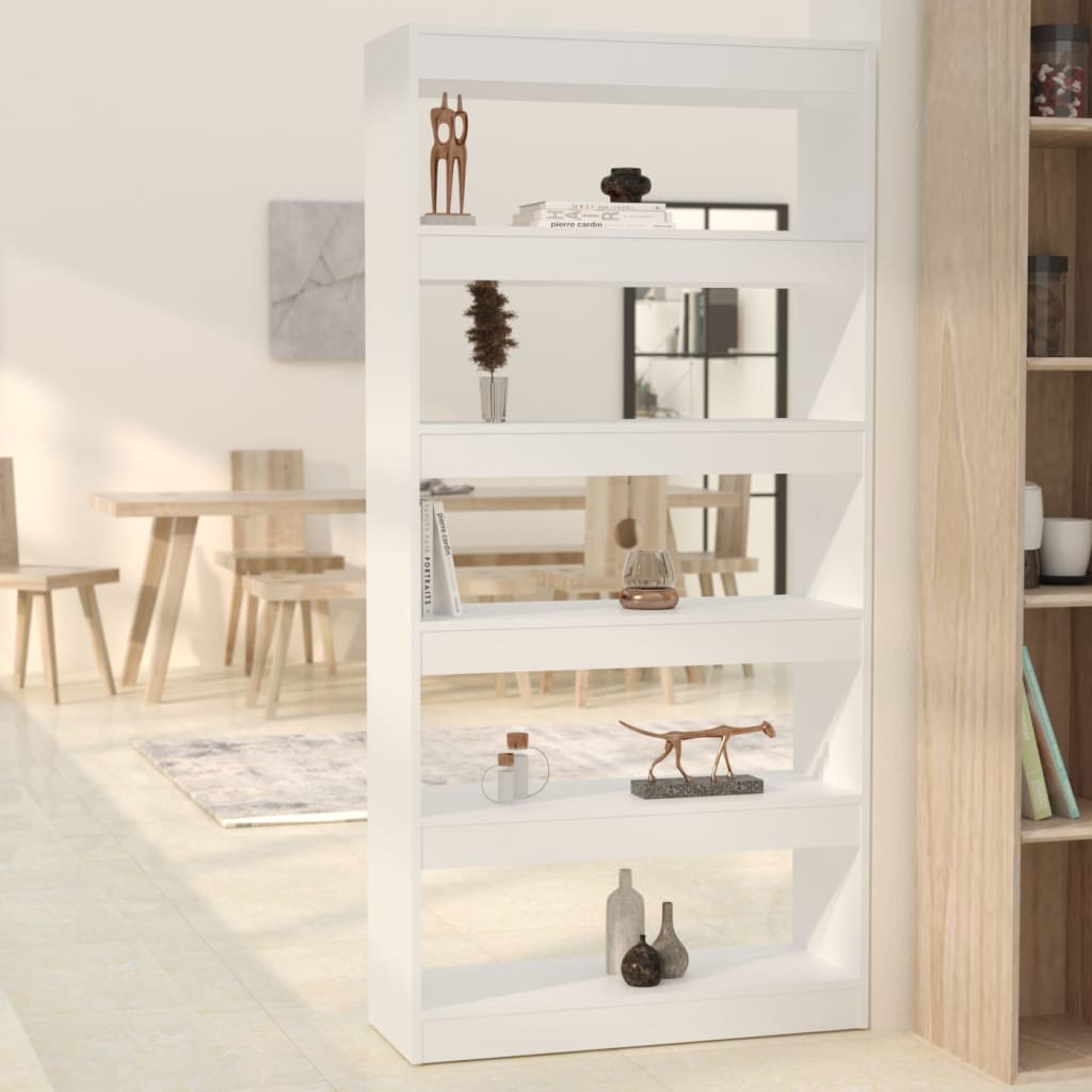 Book Cabinet/Room Divider 80X30X166 Cm Engineered Wood