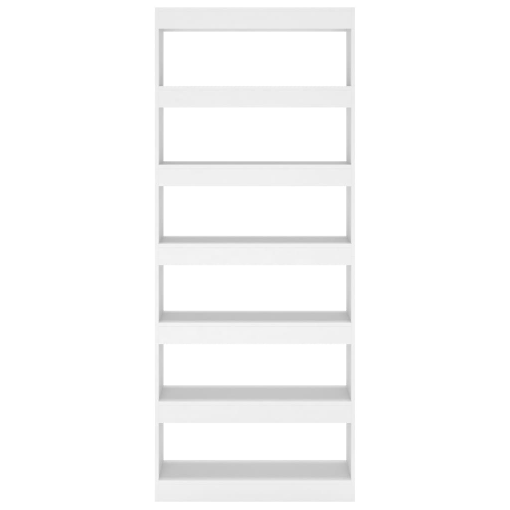Book Cabinet/Room Divider 80X30X198 Cm Engineered Wood