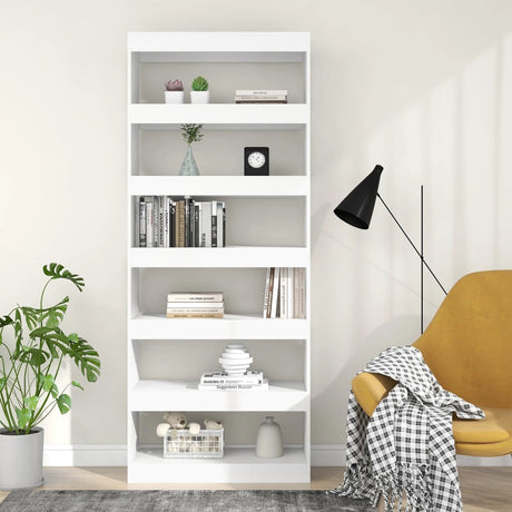 Book Cabinet/Room Divider 80X30X198 Cm Engineered Wood