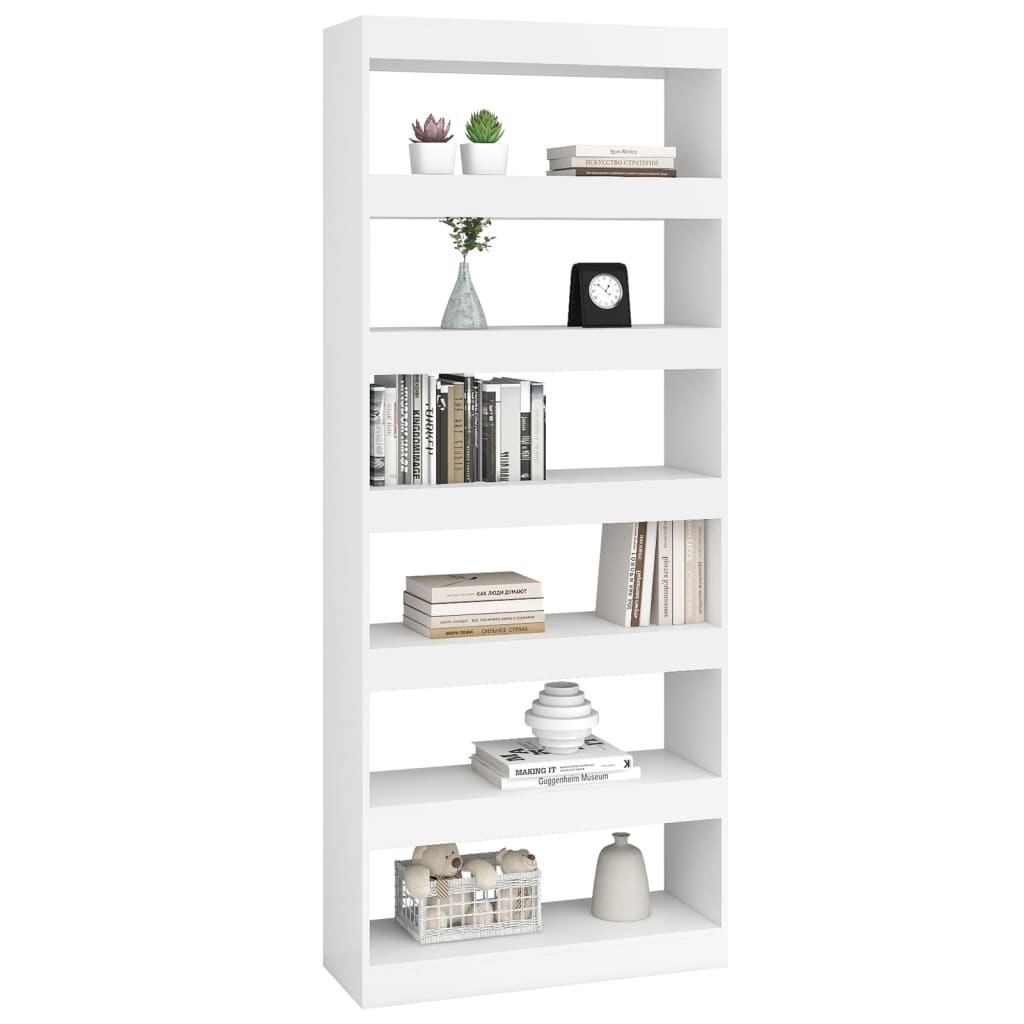 Book Cabinet/Room Divider 80X30X198 Cm Engineered Wood