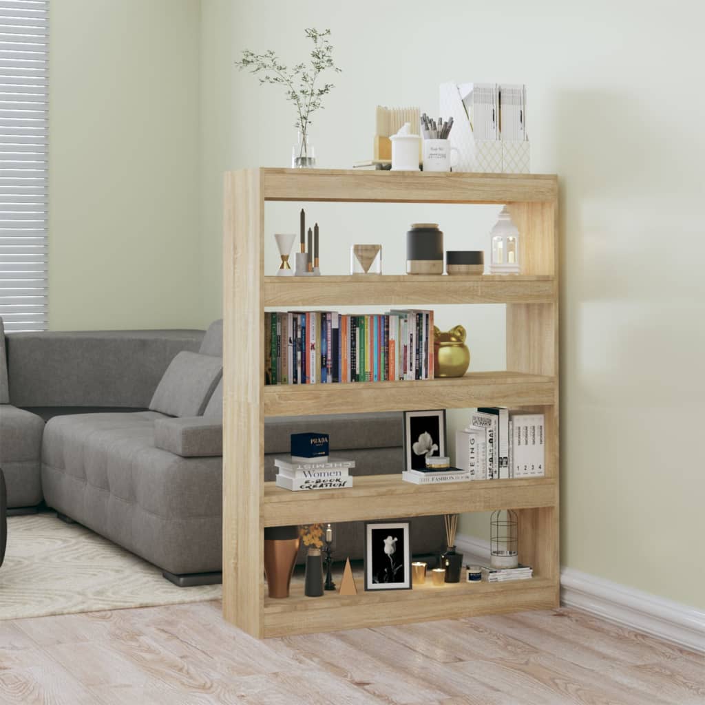 Book Cabinet/Room Divider 100X30X135 Cm