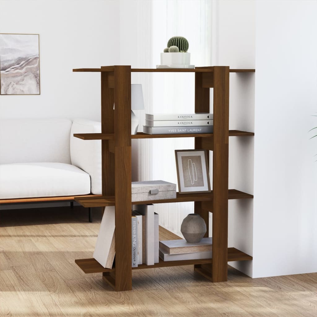 Book Cabinet/Room Divider 100X30X123.5 Cm