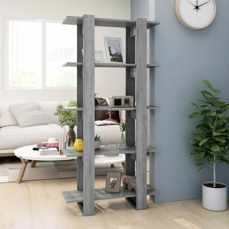 Book Cabinet/Room Divider 80X30X160 Cm Engineered Wood