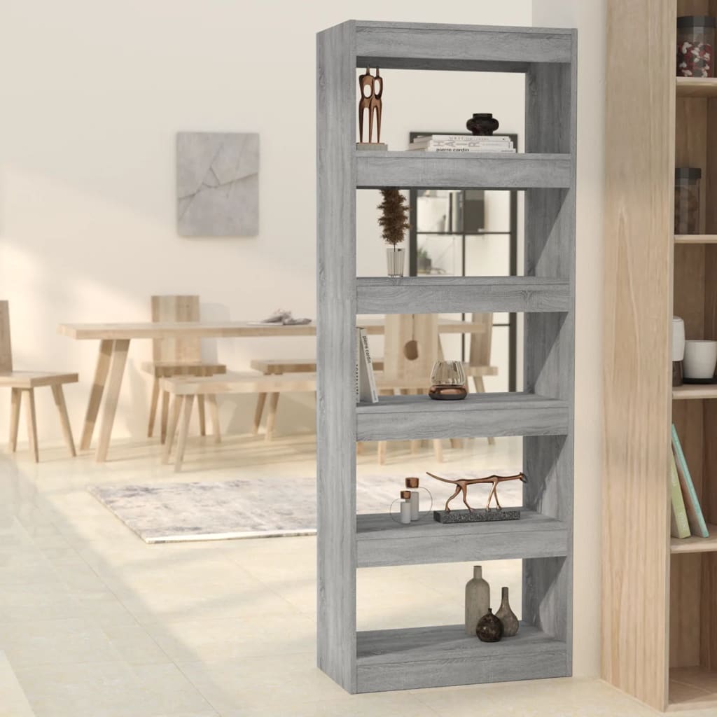 Book Cabinet/Room Divider 60X30X166 Cm Engineered Wood