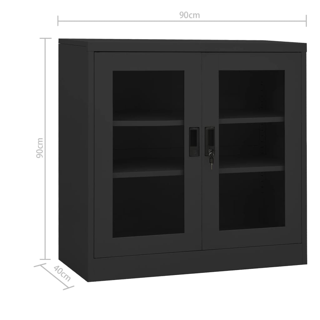 Office Cabinet With Planter Box Steel