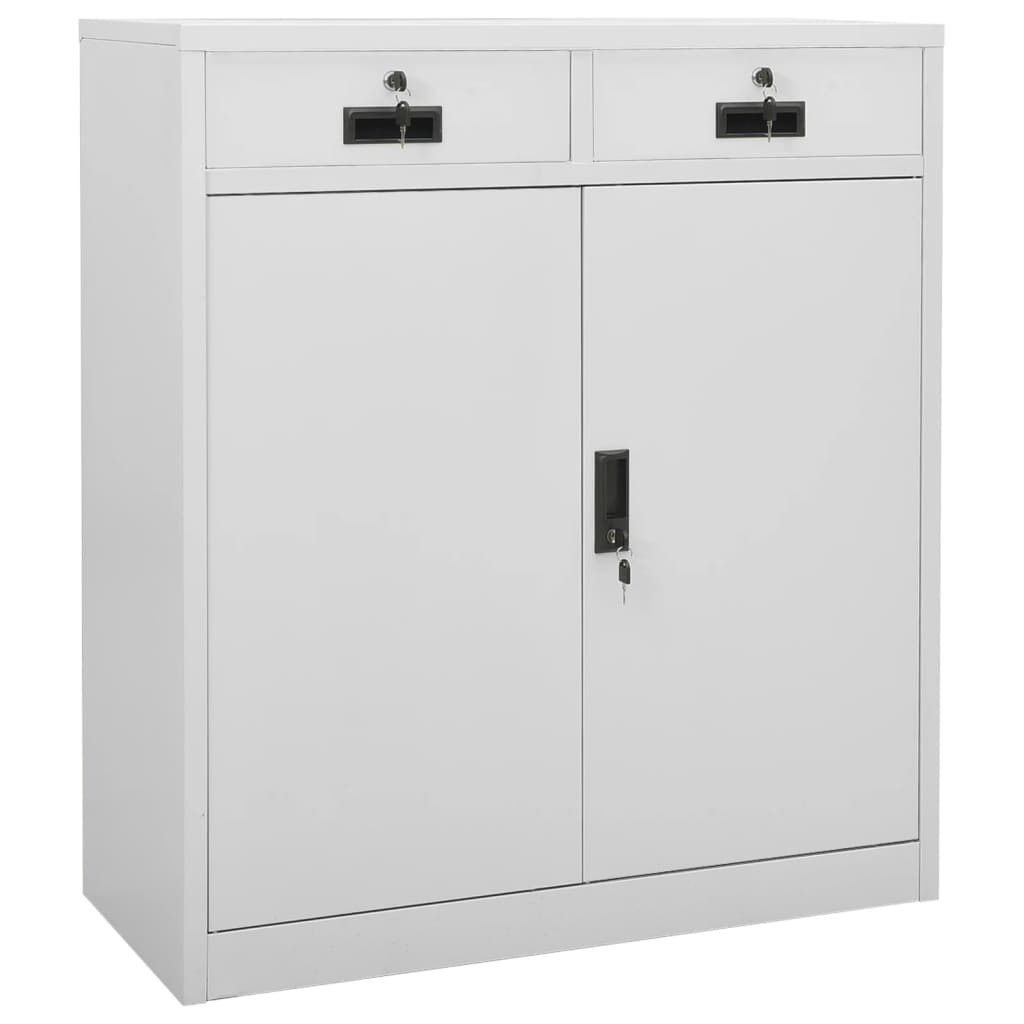 Office Cabinet 90X40X125 Cm Steel