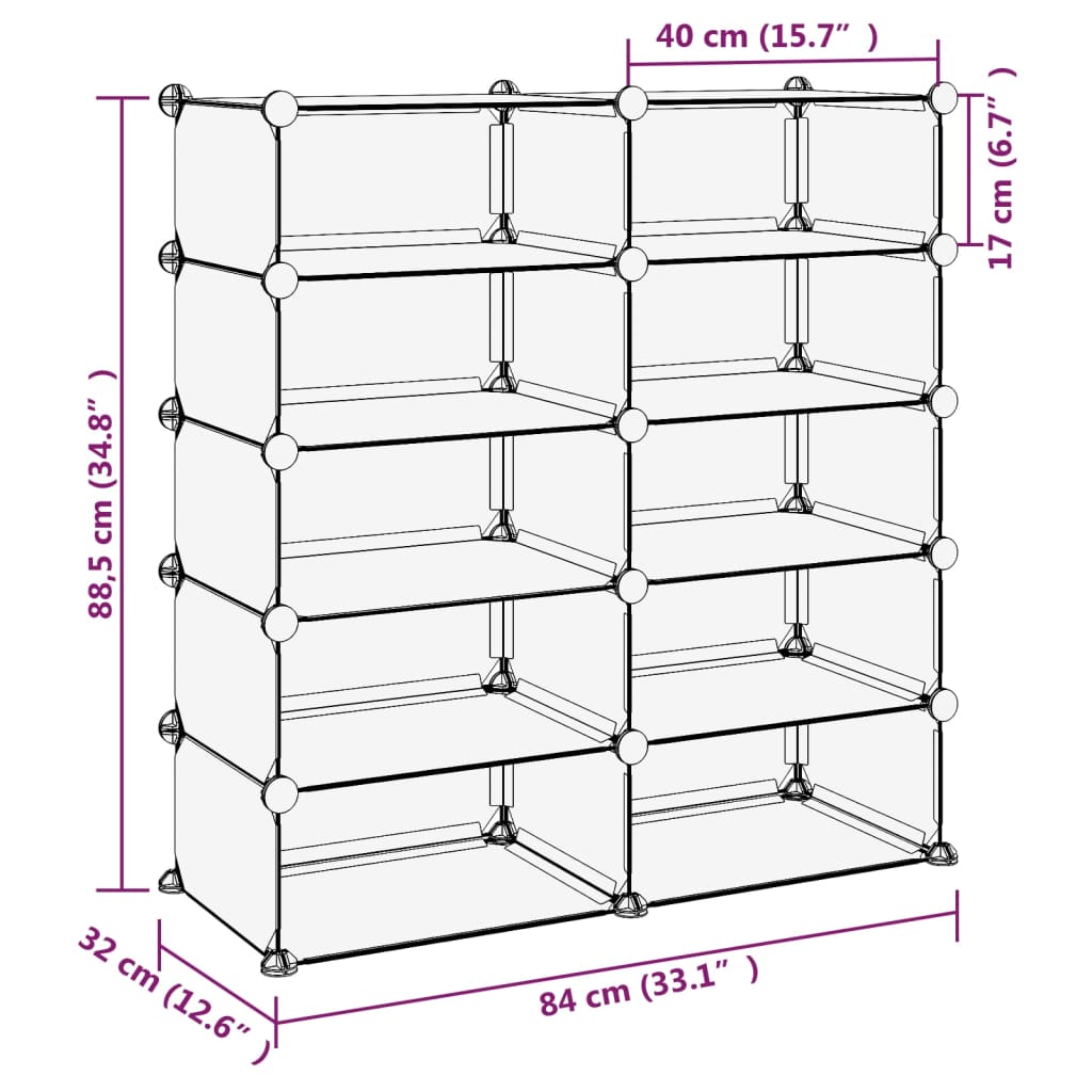 Shoe Rack Pp