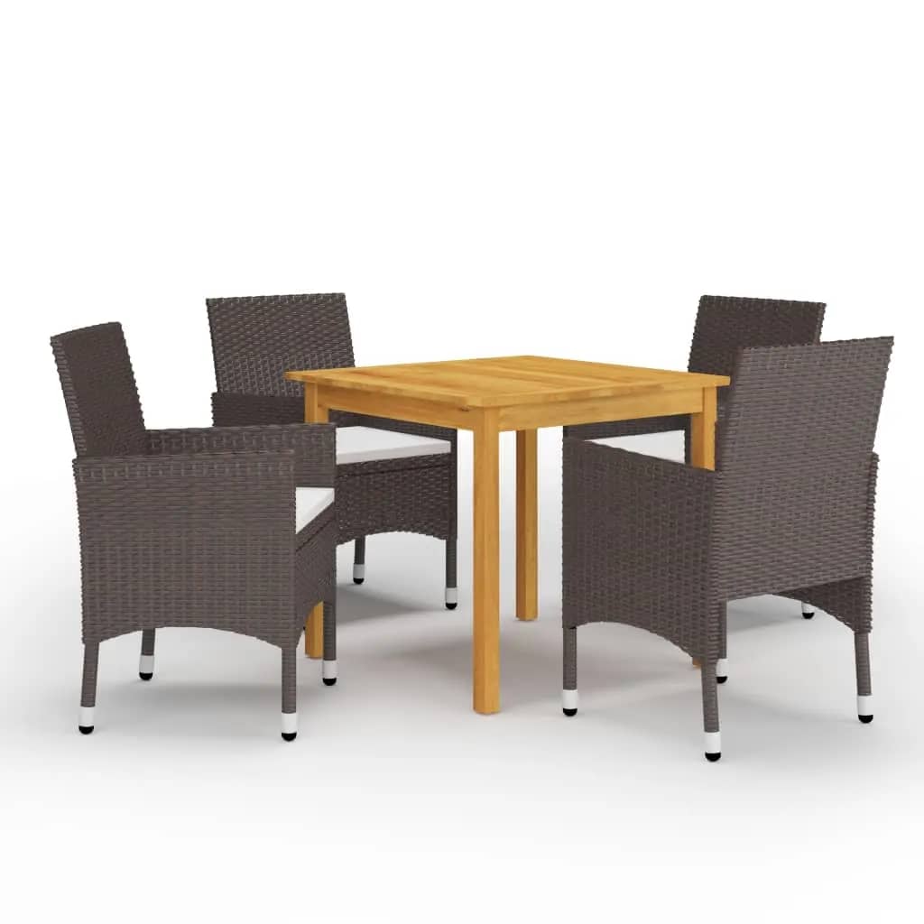 7 Piece Garden Dining Set With Cushions