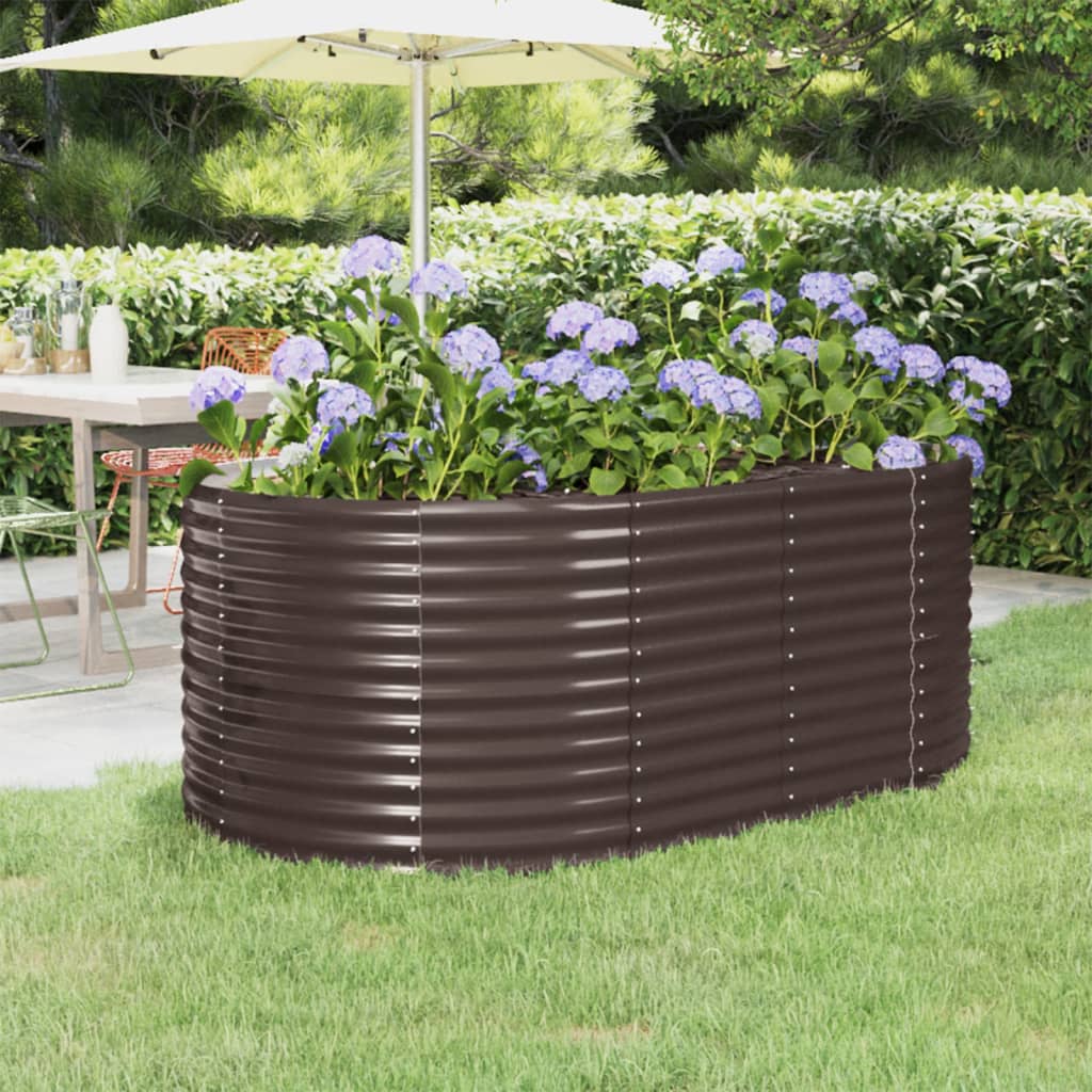 Garden Raised Bed Powder-Coated Steel