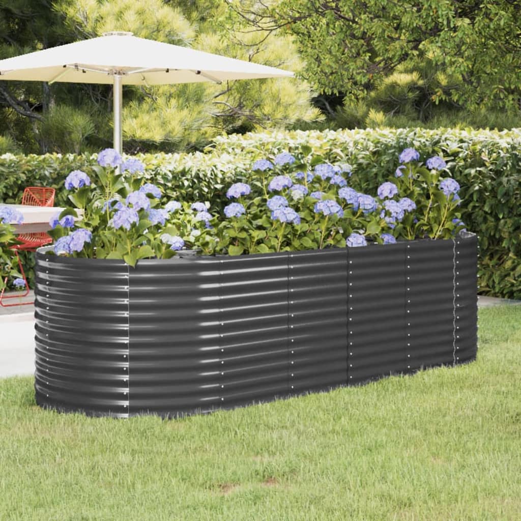 Garden Raised Bed Powder-Coated Steel