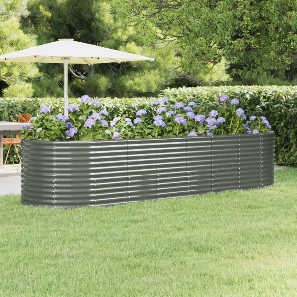 Garden Raised Bed Powder-Coated Steel