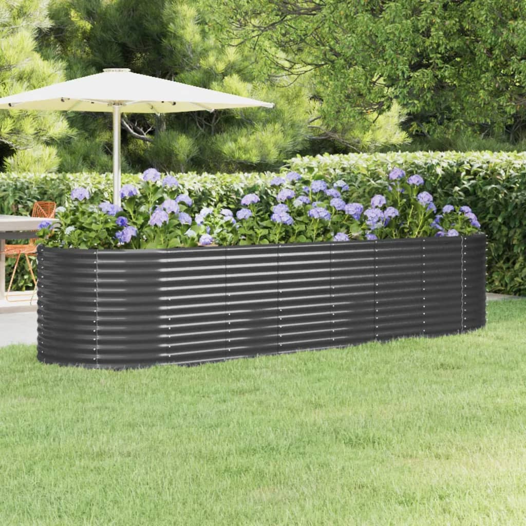 Garden Raised Bed Powder-Coated Steel