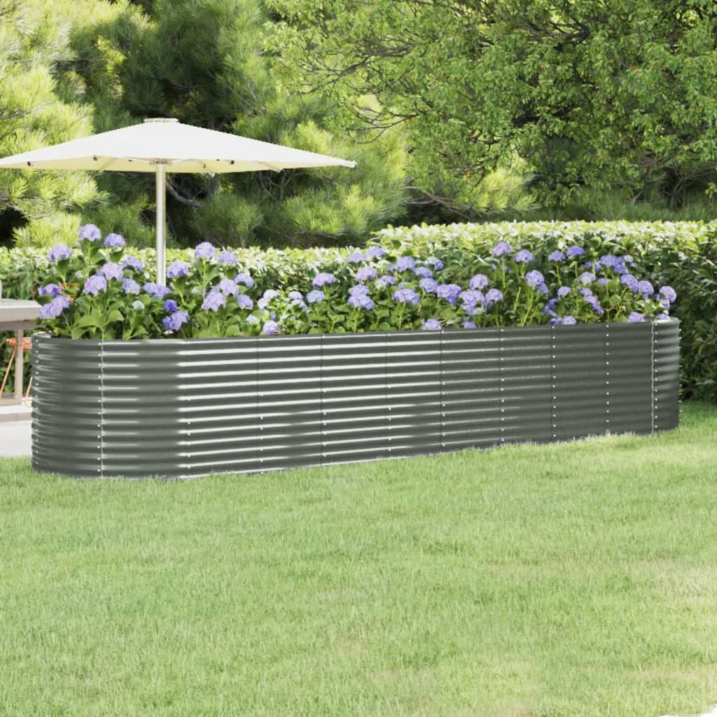 Garden Raised Bed Powder-Coated Steel