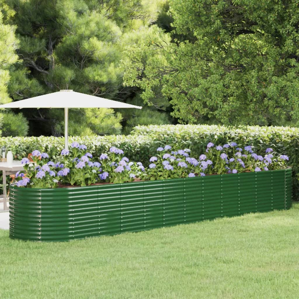 Garden Raised Bed Powder-Coated Steel