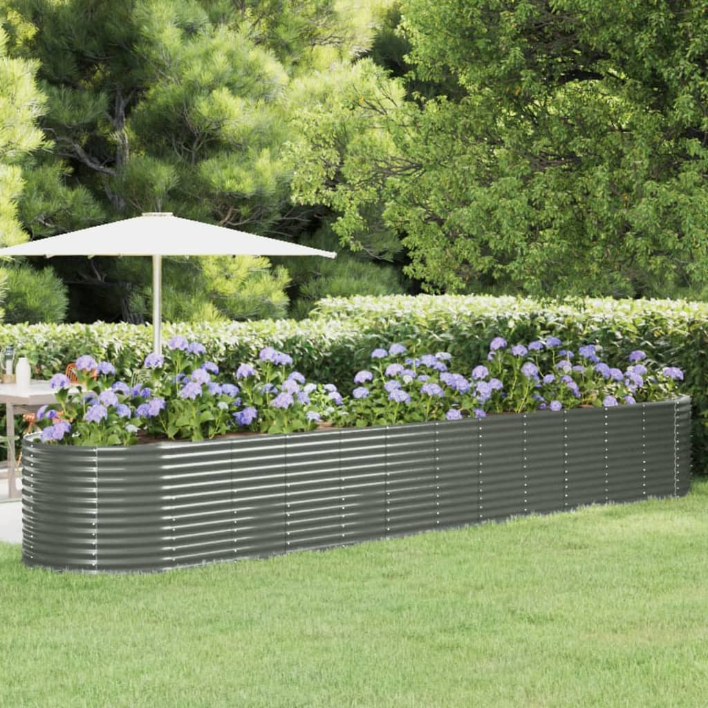 Garden Raised Bed Powder-Coated Steel