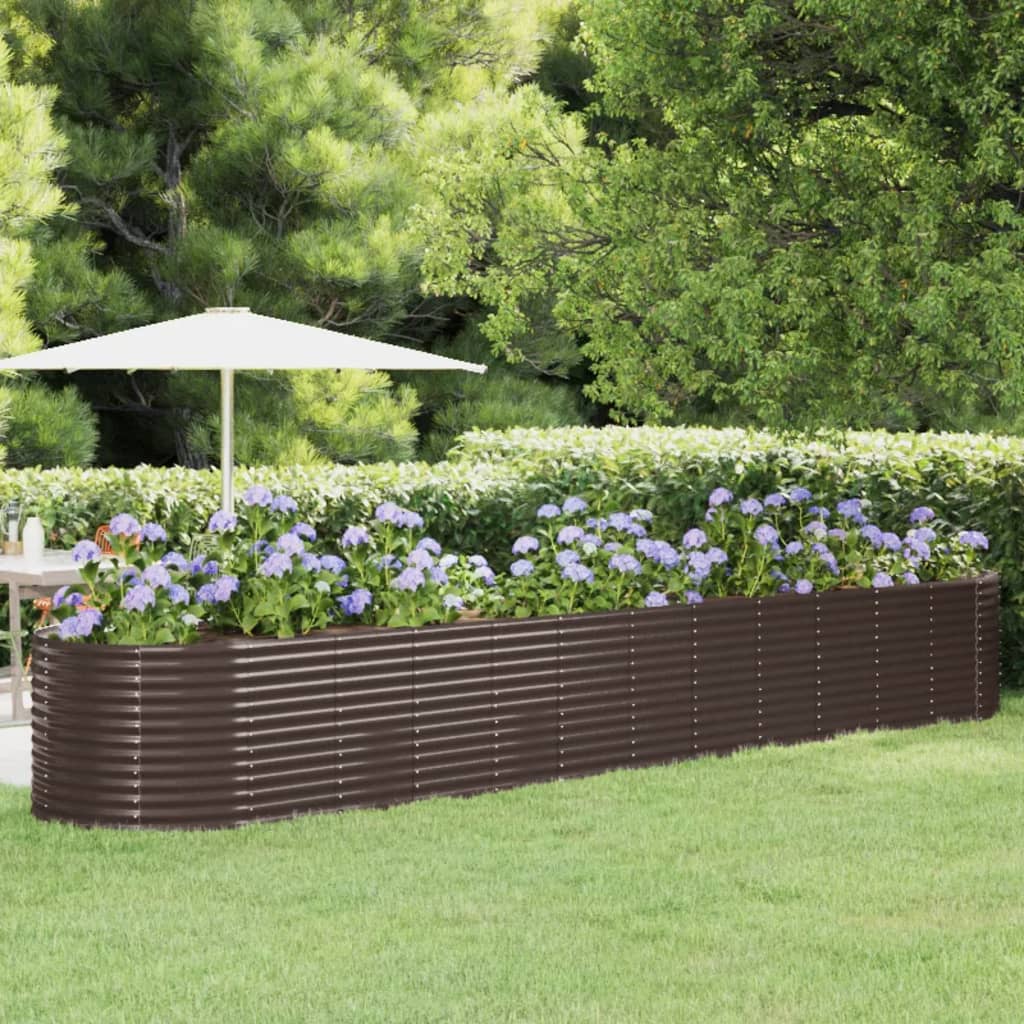 Garden Raised Bed Powder-Coated Steel