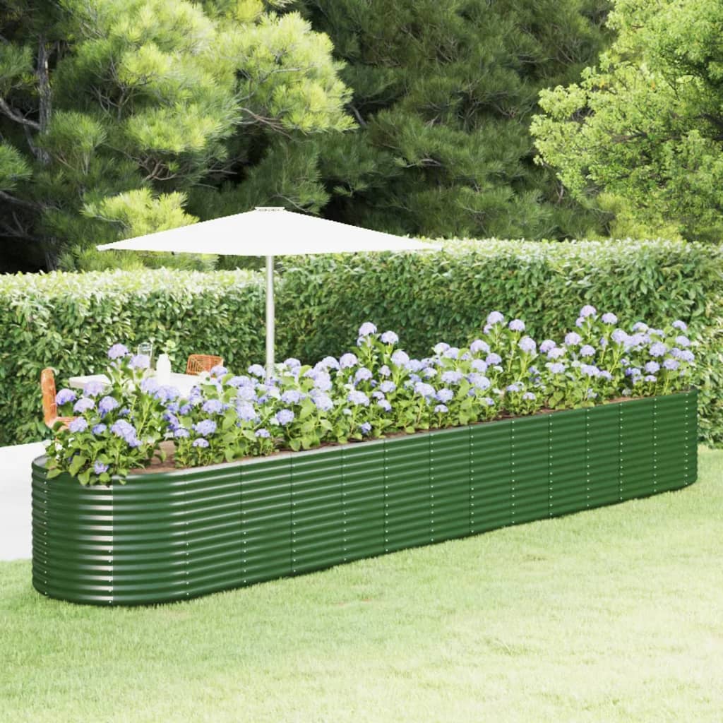 Garden Raised Bed Powder-Coated Steel