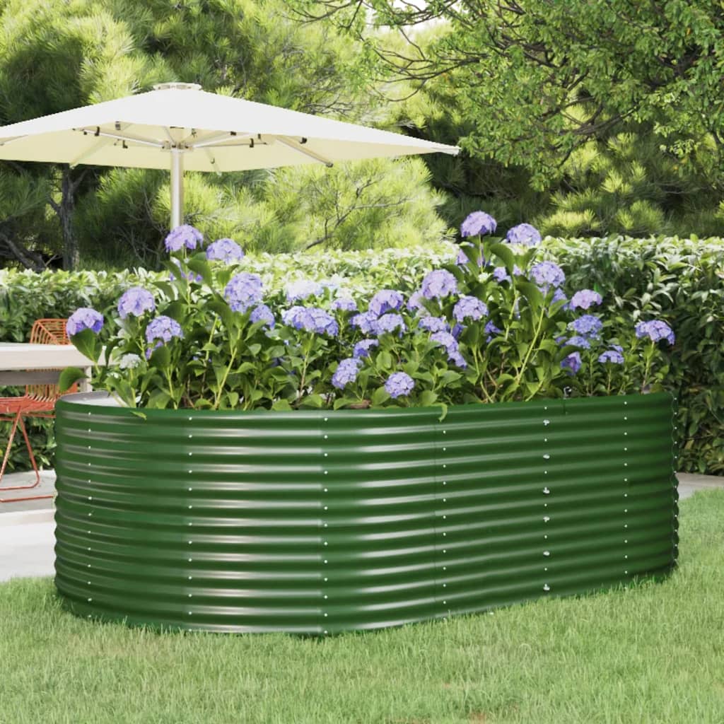 Garden Raised Bed Powder-Coated Steel