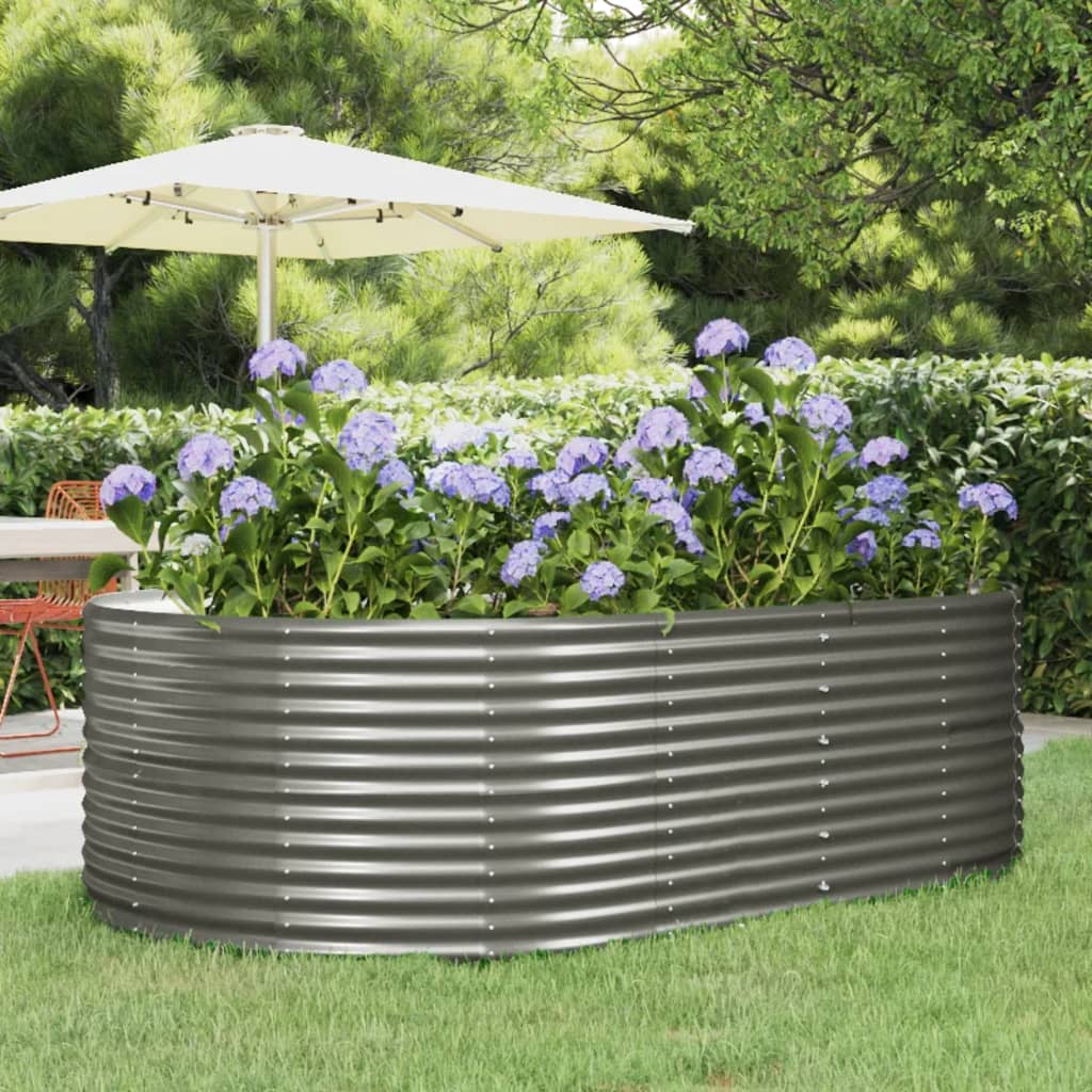 Garden Raised Bed Powder-Coated Steel