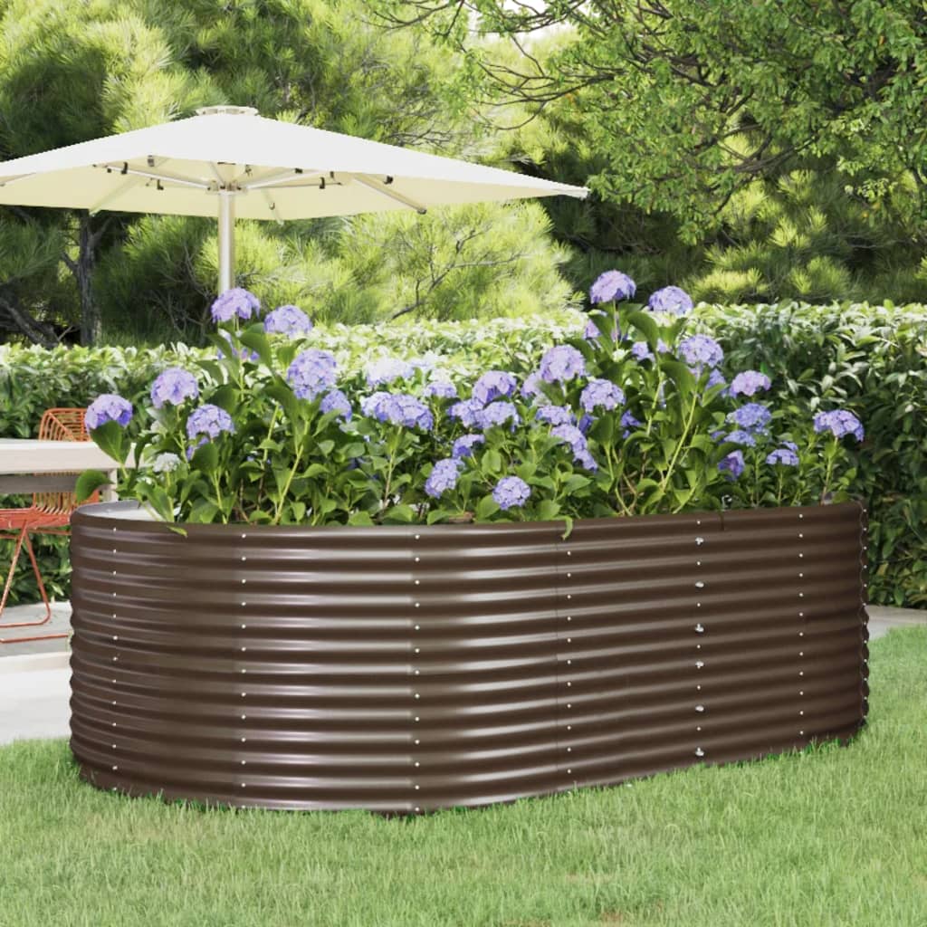 Garden Raised Bed Powder-Coated Steel