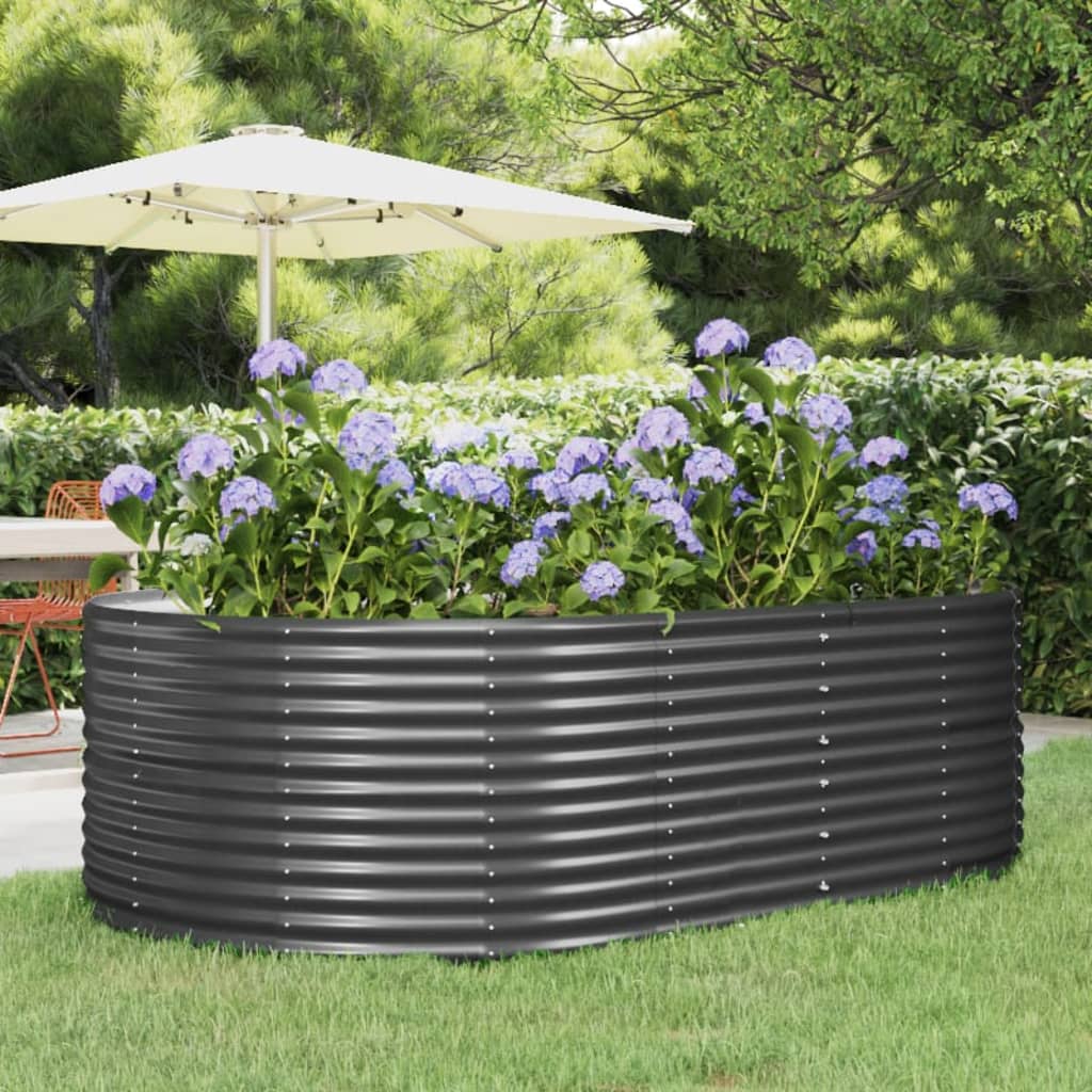 Garden Raised Bed Powder-Coated Steel