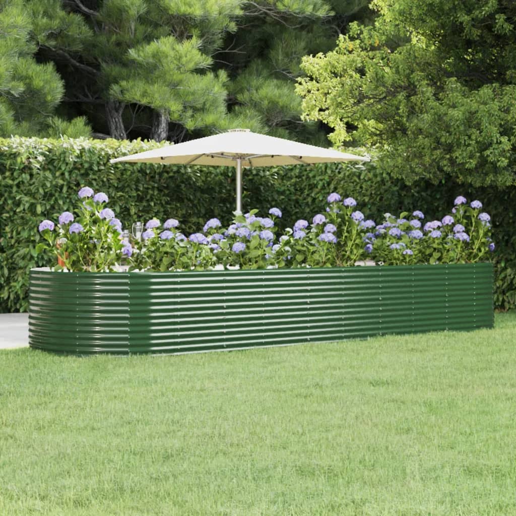 Garden Raised Bed Powder-Coated Steel
