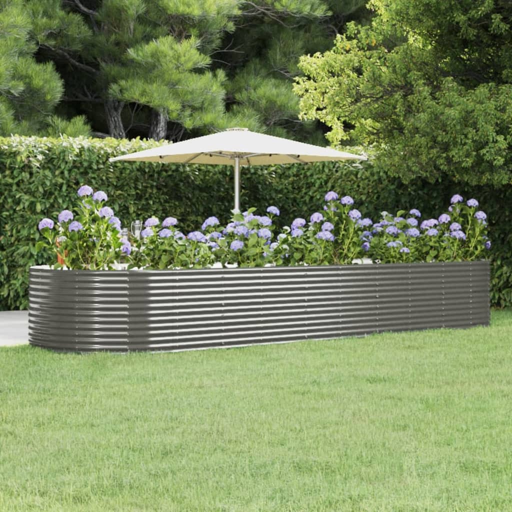 Garden Raised Bed Powder-Coated Steel