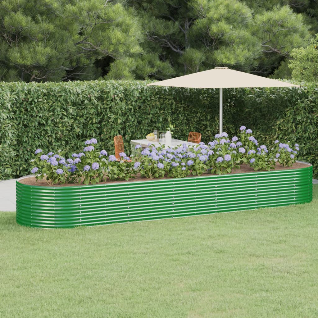 Garden Raised Bed Powder-Coated Steel