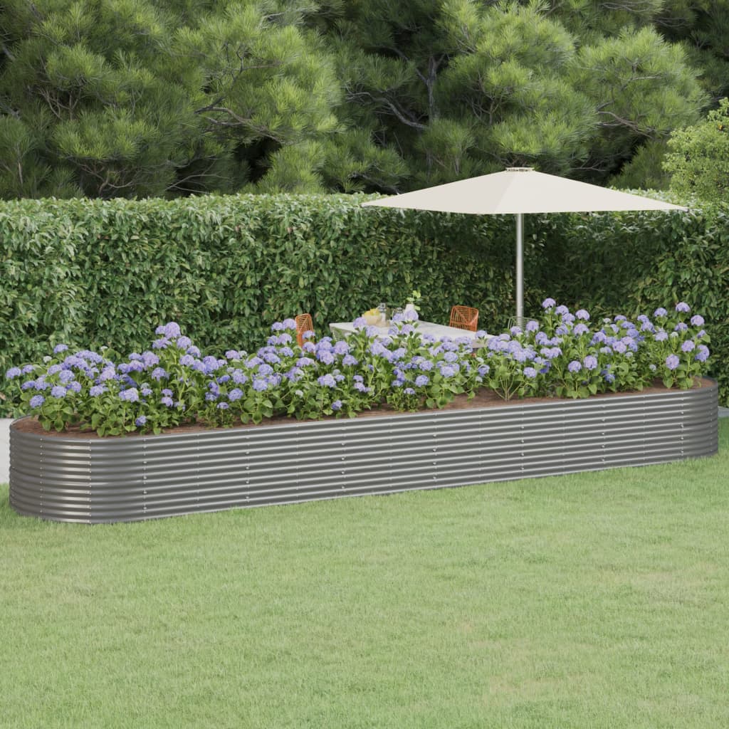 Garden Raised Bed Powder-Coated Steel