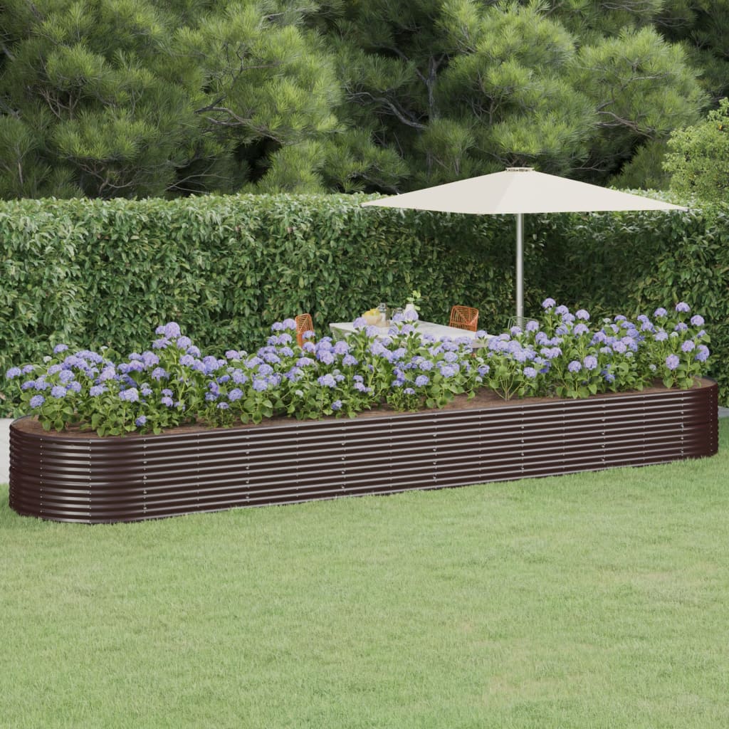 Garden Raised Bed Powder-Coated Steel