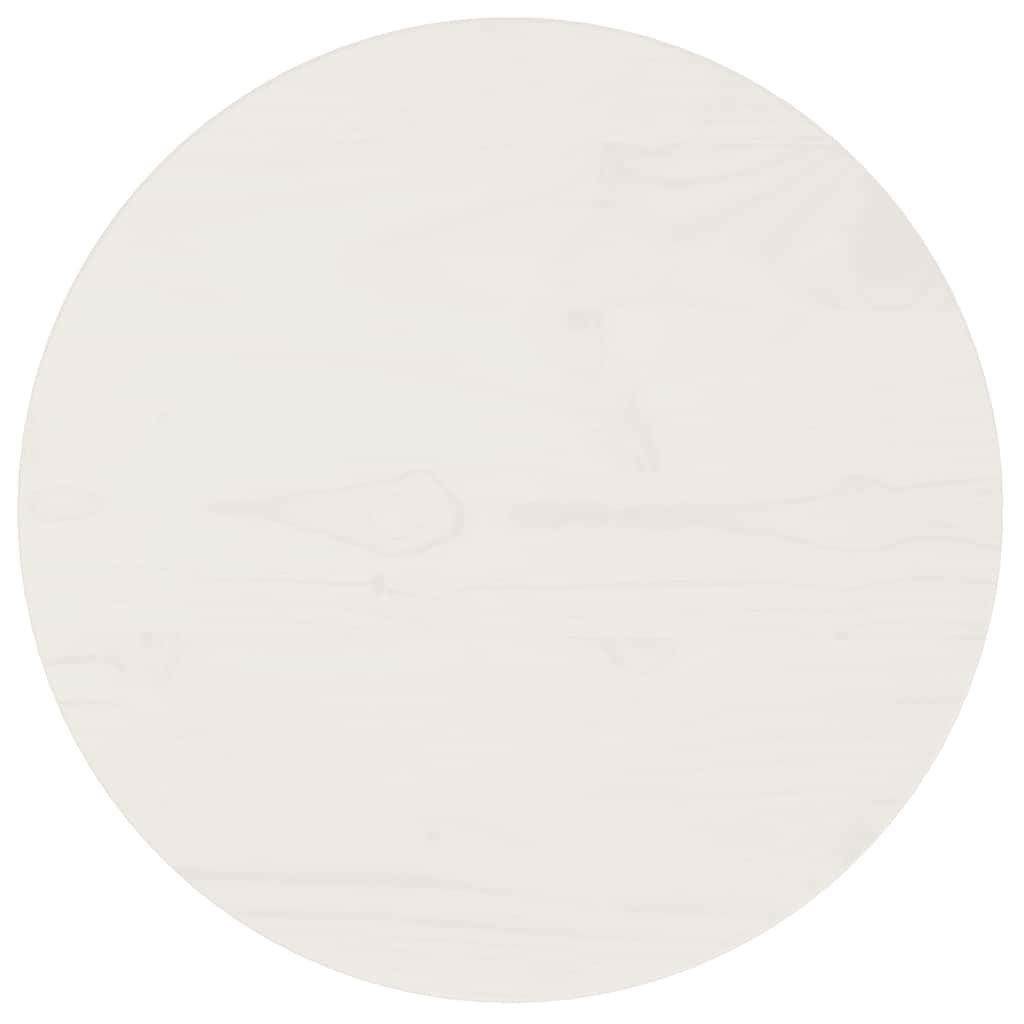 Table Top Ø30X2.5 Cm Solid Wood Pine