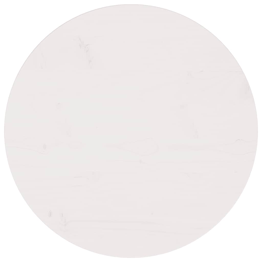 Table Top Ø30X2.5 Cm Solid Wood Pine