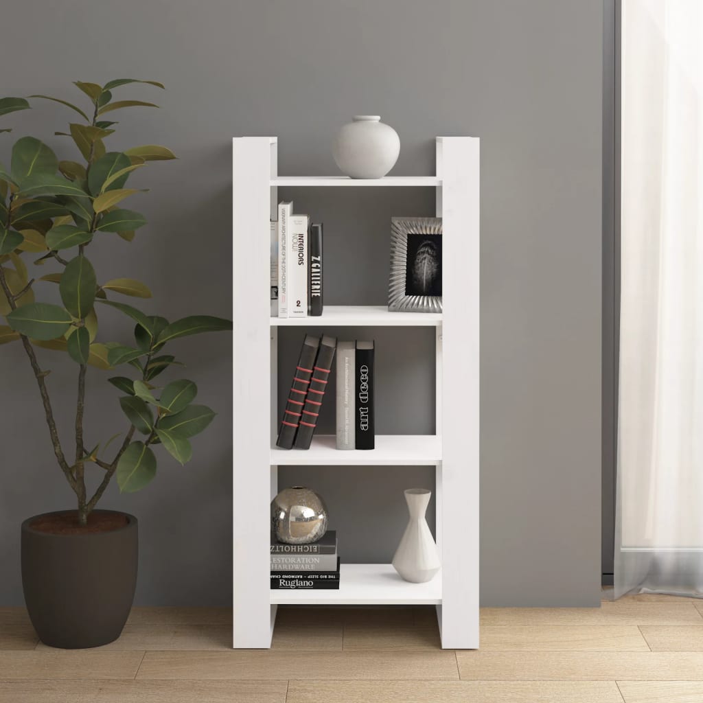 Book Cabinet/Room Divider 60X35X125 Cm Solid Wood