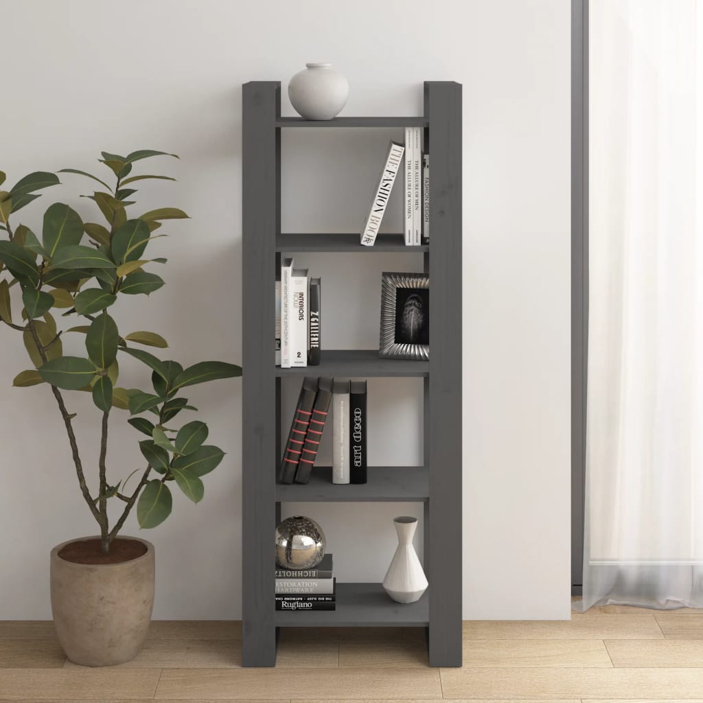 Book Cabinet/Room Divider 60X35X160 Cm Solid Wood
