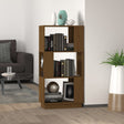 Book Cabinet/Room Divider 51X25X101 Cm Solid Wood Pine