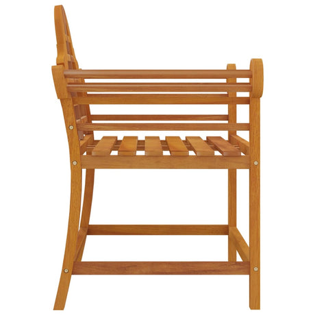 Garden Chairs 2 Pcs 91X62X94 Cm Solid Wood Teak