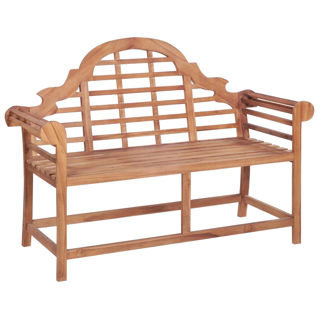 Garden Bench 127X58.5X92.5 Cm Solid Wood Teak