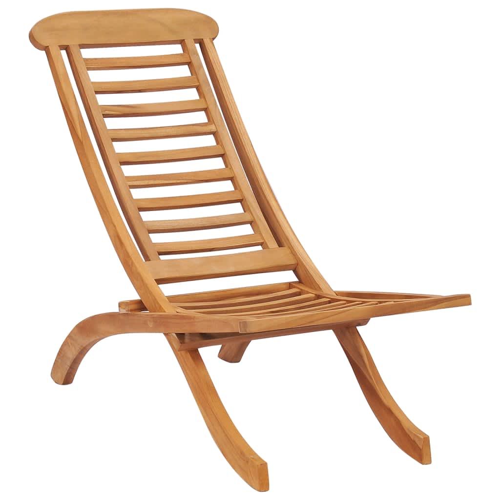 Folding Garden Chair 50X90X69 Cm Solid Wood Teak
